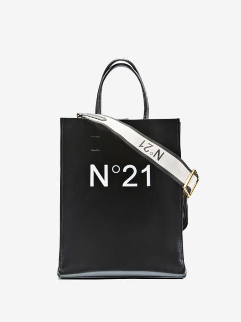 N°21 SMALL LOGO-PRINT SHOPPER