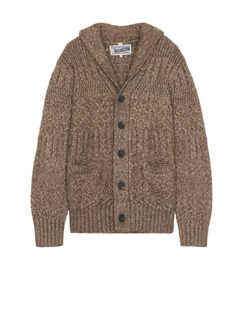 Schott Merino Wool Cardigan