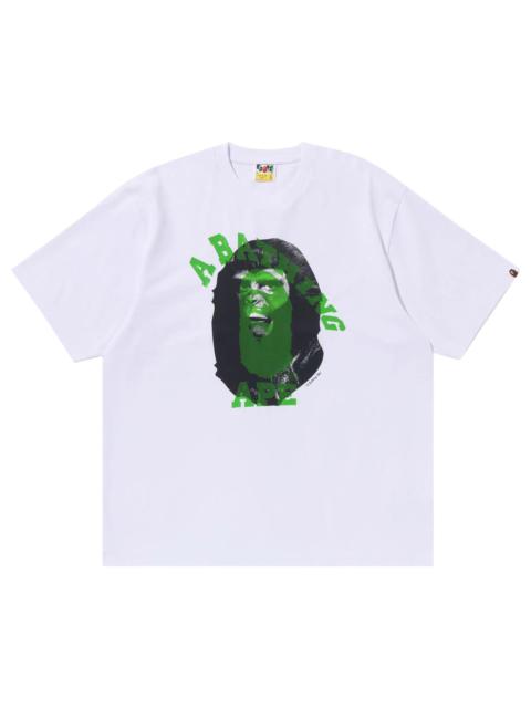 BAPE Ape Head Multi-Print Tee 'White'