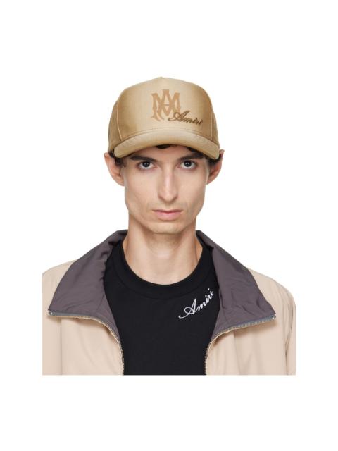 AMIRI Beige MA Script Baseball Cap