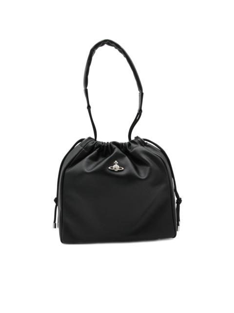 Vivienne Westwood orb-plaque drawstring shoulder bag