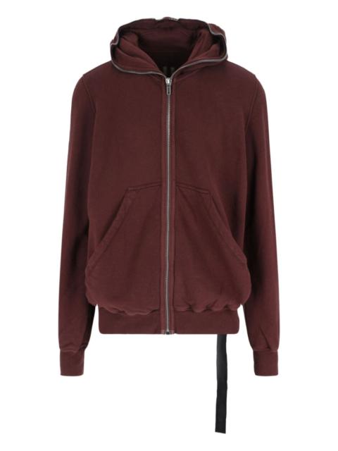 Rick Owens DRKSHDW Jumbo Gimp zip-up hooded sweatshirt