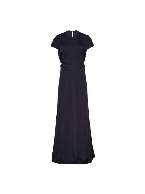Jil Sander Viscose Sablé Envers Gown