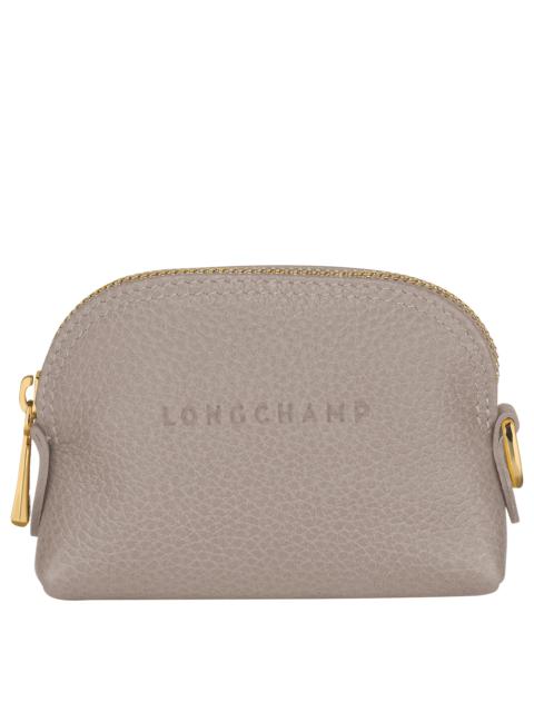 Le Foulonné Coin purse Turtledove - Leather