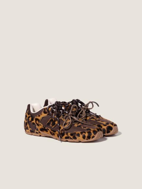 Miu Miu New Balance X Miu Miu 530 SL sneakers in printed leather and technical fabric