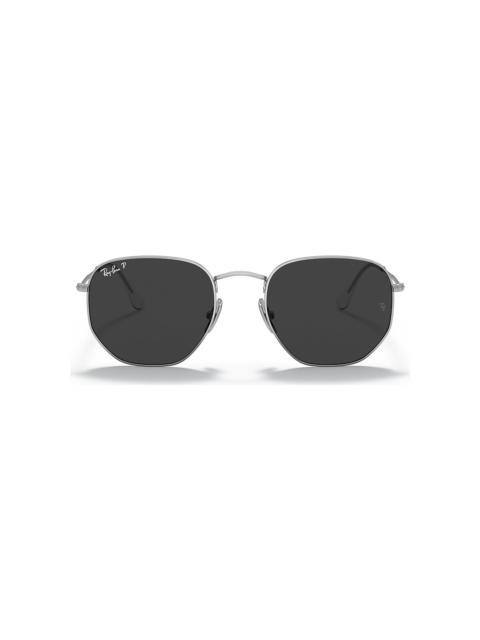 Ray-Ban RB8148 Hexagonal Titanium