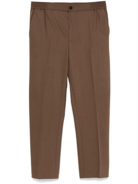 HUGO elasticated-waistband trousers