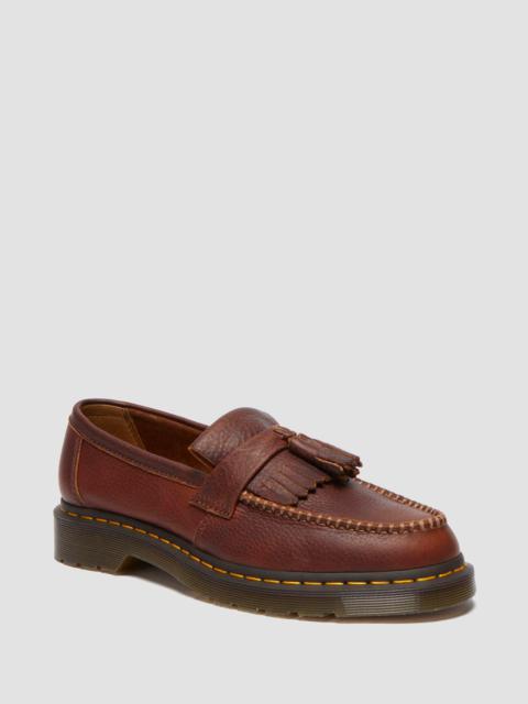 Dr. Martens Adrian Yellow Stitch Ambassador Leather Loafers