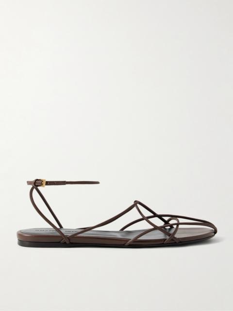 KHAITE Loulou Leather Sandals