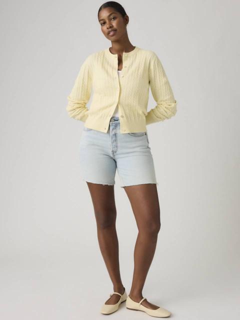 Levi's 501® ORIGINAL FIT MID-THIGH LIGHTWEIGHT WOMEN'S SHORTS