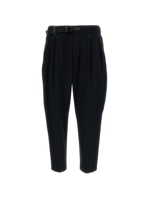 and Wander UV-cut pleated trousers