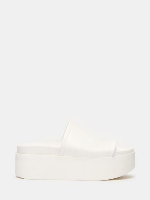 STEVE MADDEN ARWEN WHITE LEATHER