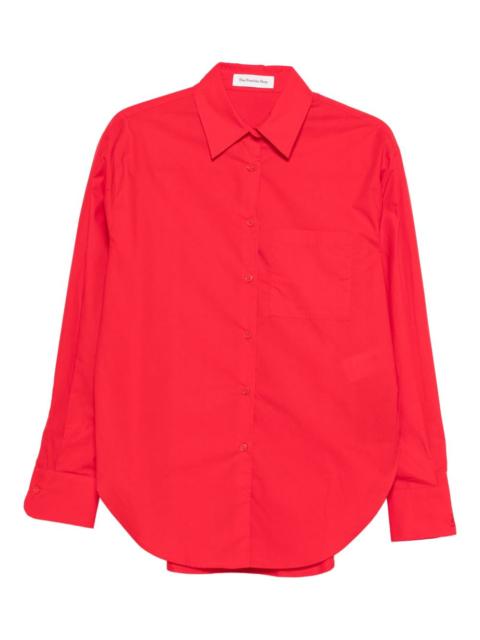 The Frankie Shop Lui button pocket shirt