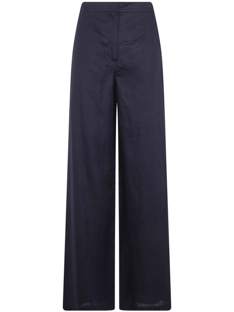 Max Mara Studio 'Tapioca' Linen Classic Trousers