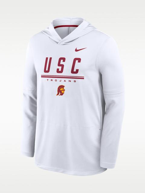 Nike USC Sideline Men's Nike Dri-FIT College Long-Sleeve Hooded Top
