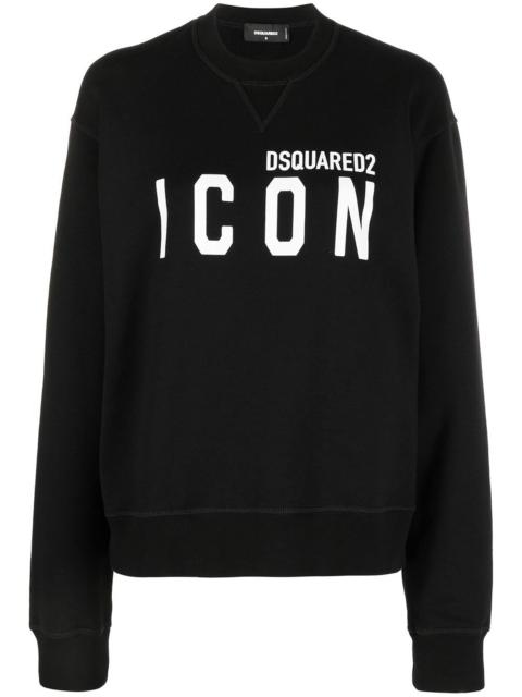 DSQUARED2 Icon-print cotton sweatshirt