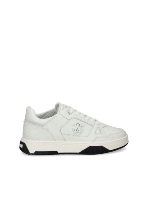 Roberto Cavalli logo-plaque trainers