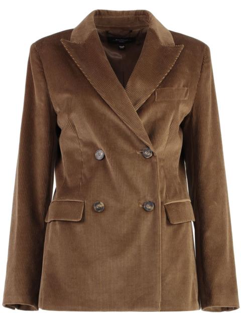WEEKEND Max Mara double-breasted corduroy blazer