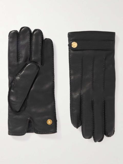 TOM FORD Cashmere-Lined Full-Grain Leather Gloves