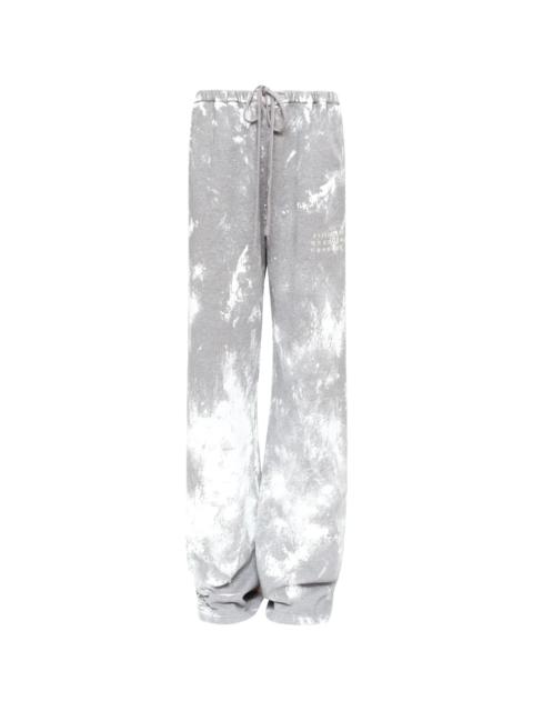 MM6 Maison Margiela Paint Splatter Sweatpants "Grey" S62KB0263S25337853M