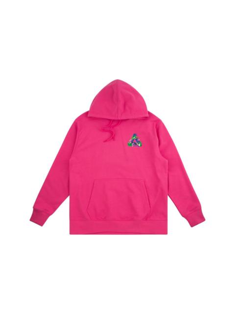Tri-camo-print hoodie