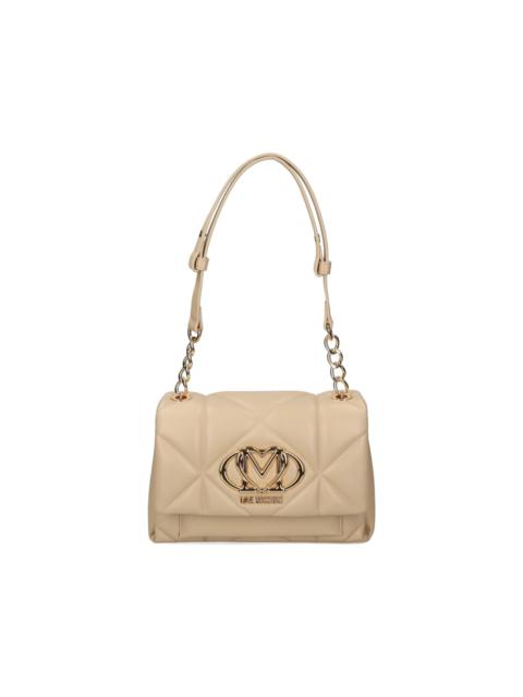 Moschino quilted chain-strap cross body bag
