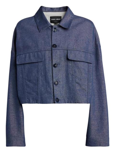 GIORGIO ARMANI buttoned pocket jacket