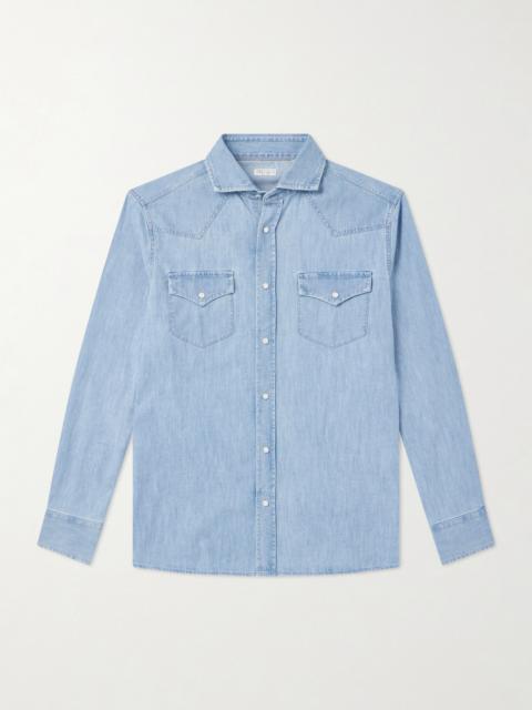 Brunello Cucinelli Denim Shirt
