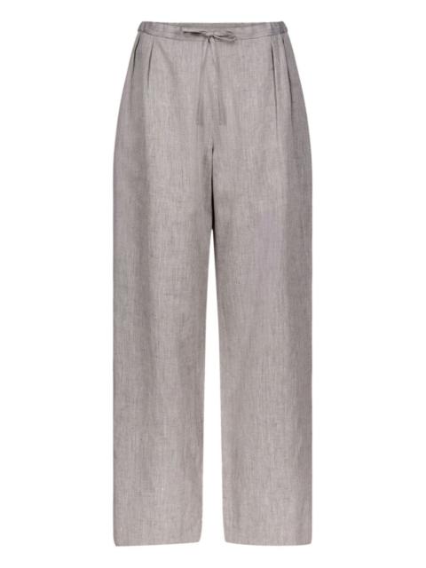 Loulou de Saison Clark pleated drawstring trousers
