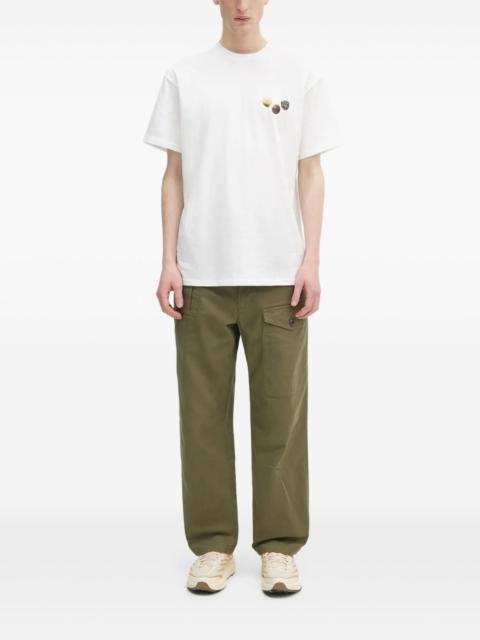 Human Made patch-pocket herringbone trousers
