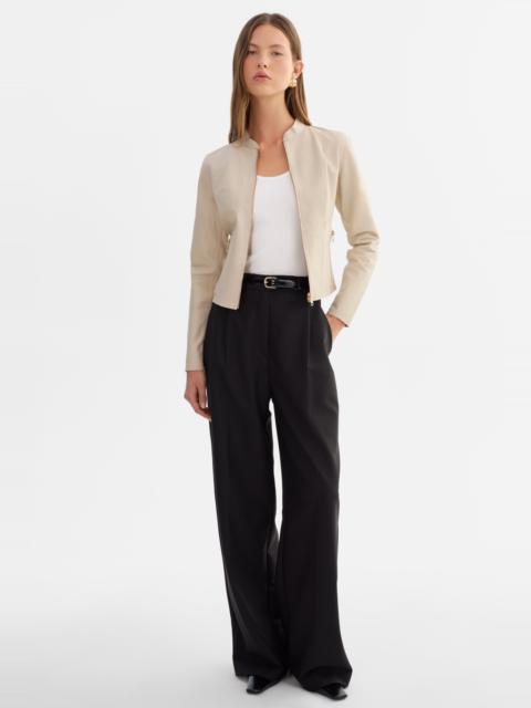 LAMARQUE CHAPIN | Reversible Leather Bomber