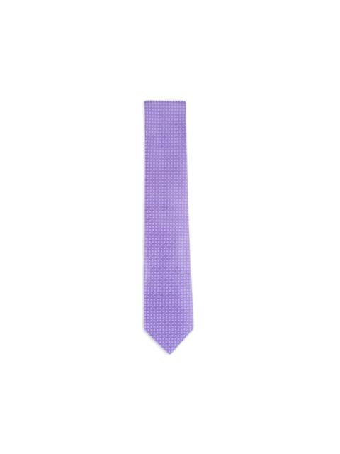 Canali geometric-patterned tie