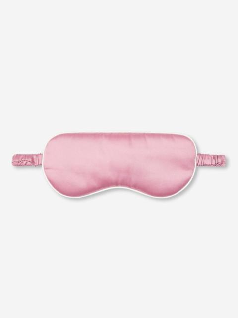 Derek Rose Eye Mask Bailey 2 Silk Satin Rose