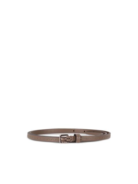 Max Mara stitched-detail belt