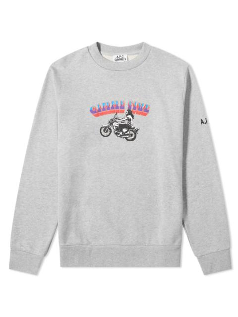A.P.C. A.P.C. X Gimme Five Mika Crew Sweat