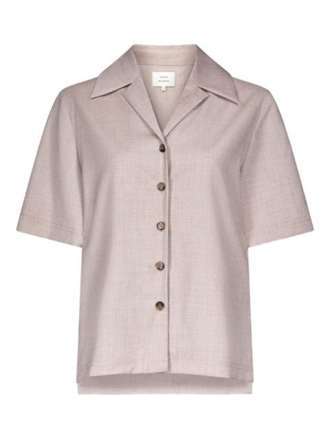 Loulou de Saison button short-sleeve shirt