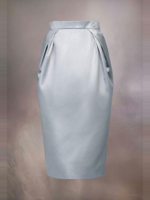 Maison Margiela Cintzed satin skirt