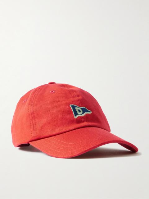Drake's HIM Embroidered Cotton-Twill Baseball Cap