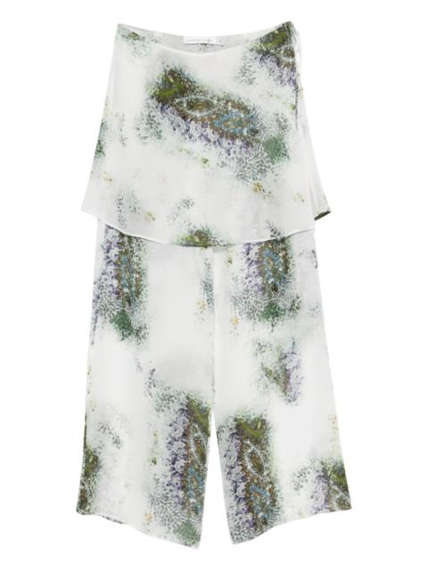 CHRISTOPHER ESBER absence-print trousers