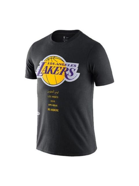 Nike Nike Los Angeles Lakers COURTSIDE LOGO Black CK7962-010