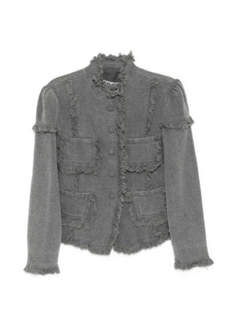 OPEN YY frayed jacket