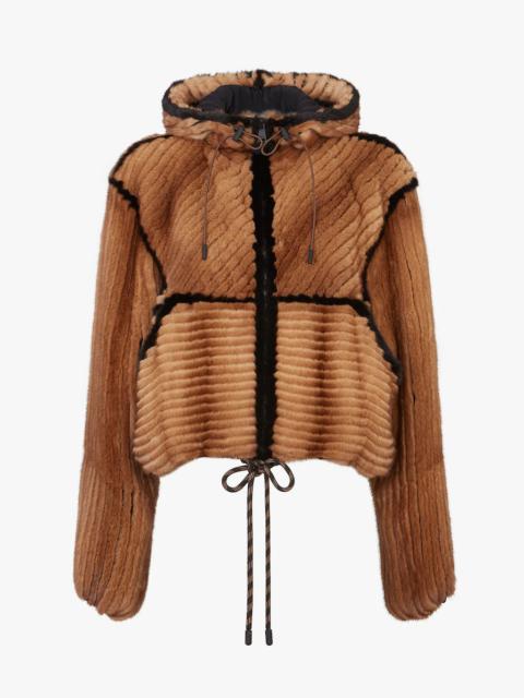FENDI Brown mink jacket