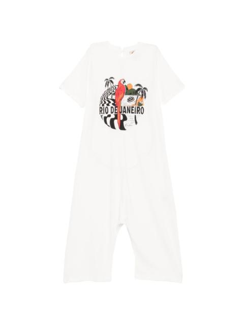 FARM RIO graphic-print jumpsuit
