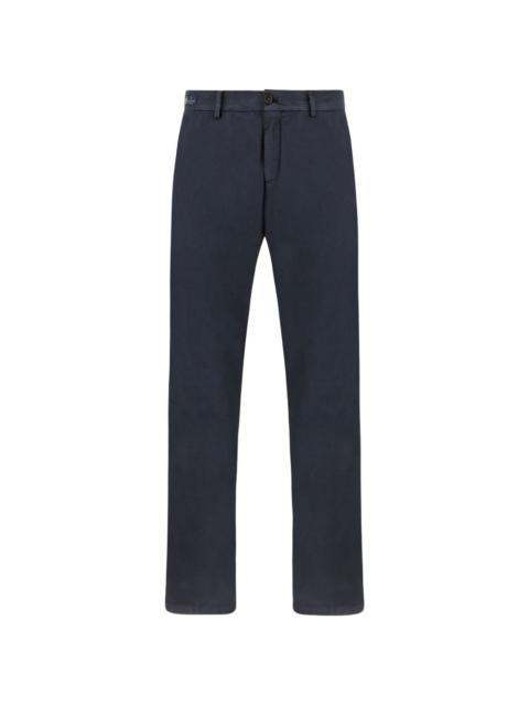 Paul & Shark belt-loop chino pants