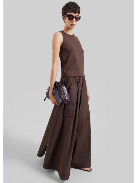 CO CO Parachute Skirt - Chocolate
