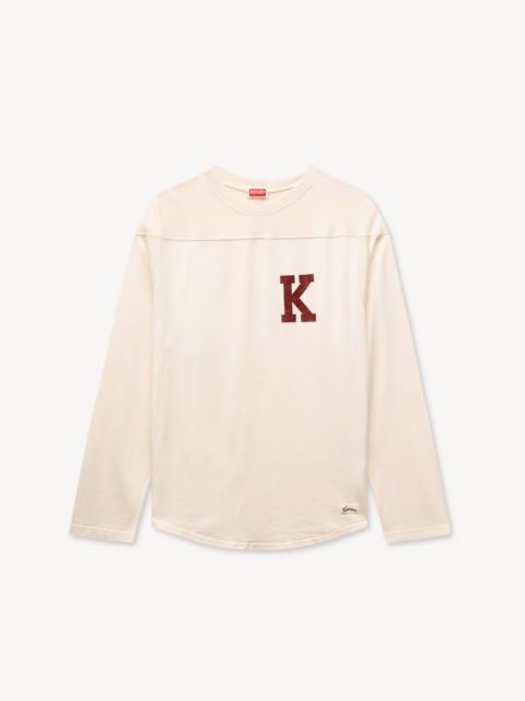 KENZO 'KENZO Varsity' long sleeves T-shirt in cotton