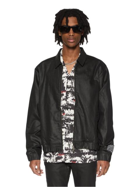 Ksubi RAIDER HARRINGTON WAXED BLACK