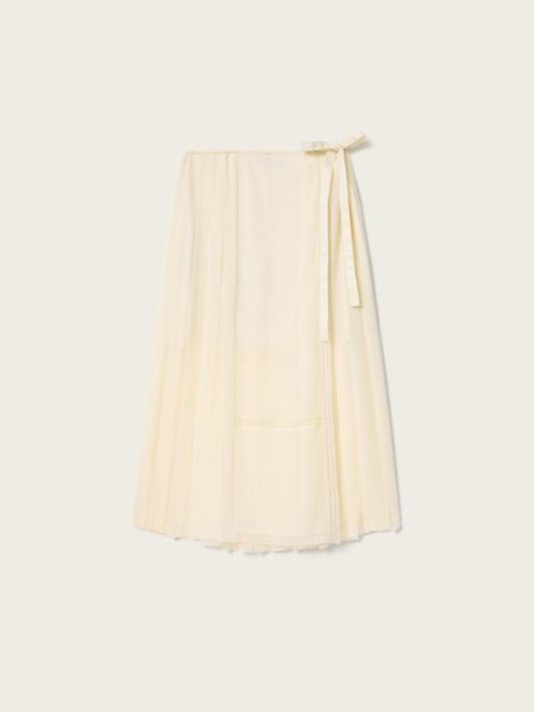 ALLSAINTS CLOVER WRAP MAXI SKIRT