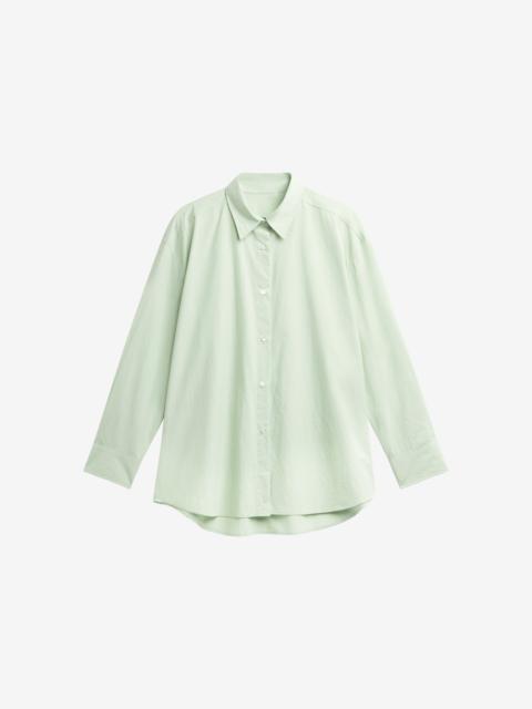 The Frankie Shop Brisay Cotton Shirt - Mint