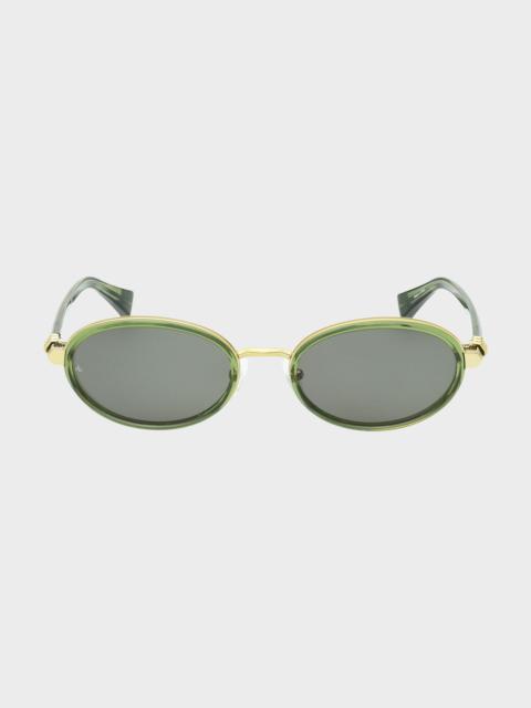 rag & bone Blair Oval Sunglasses